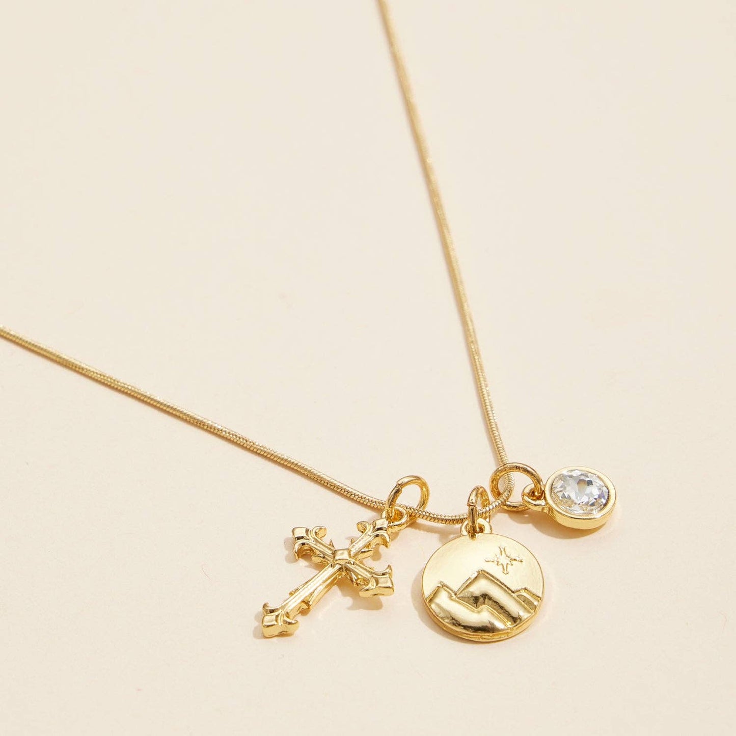 Faith & Adventure Gold Dipped 18K Necklace