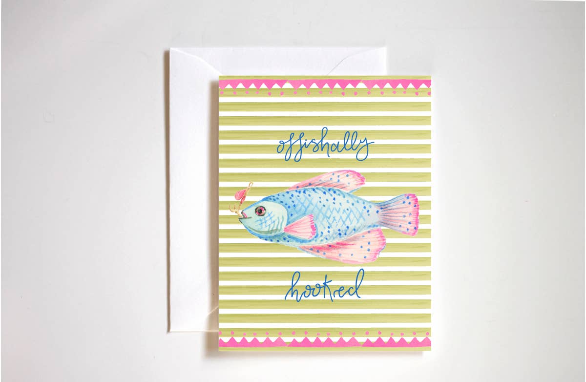 Ofishally hooked Card