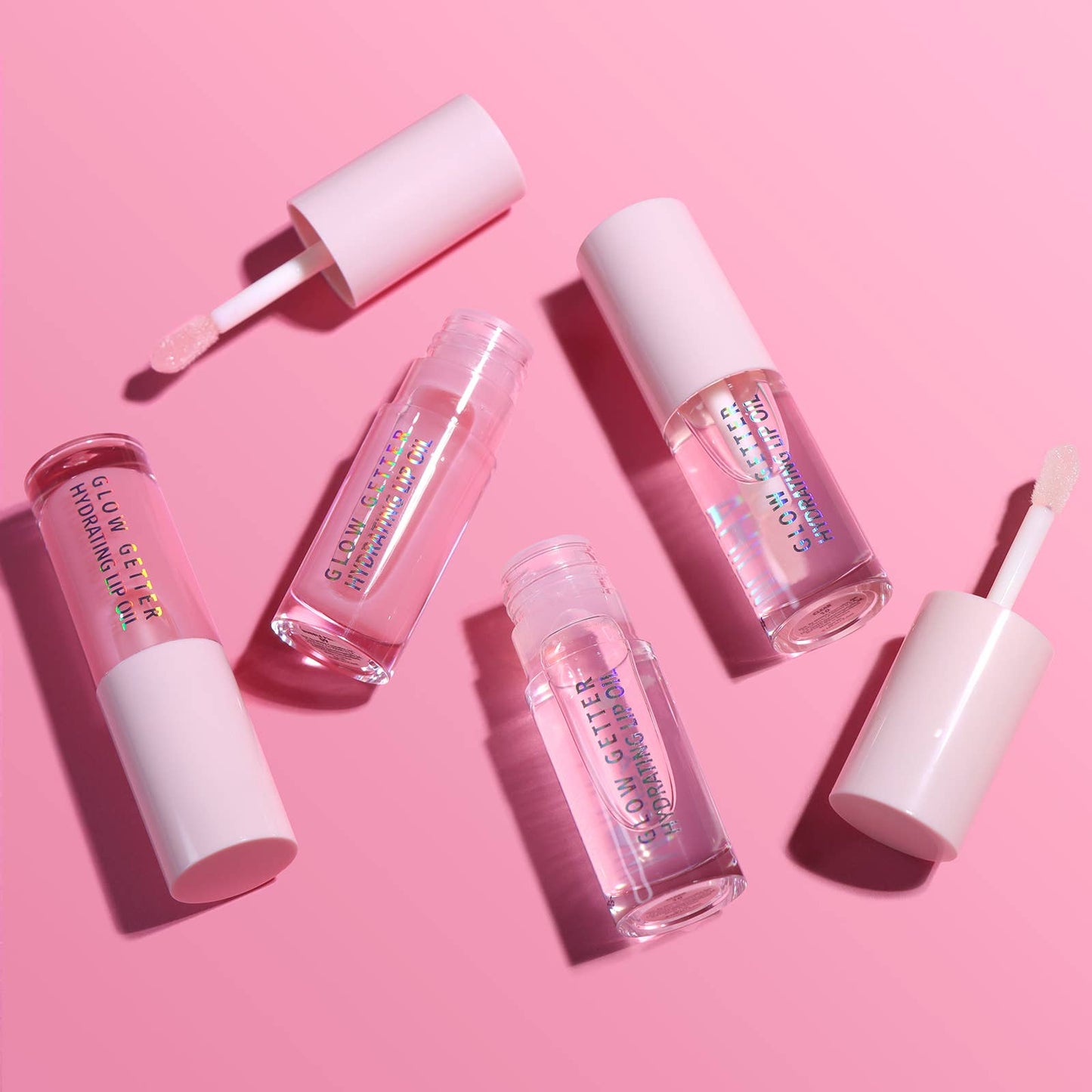 Glow Getter Lip Oil ( BUBBLE PINK)