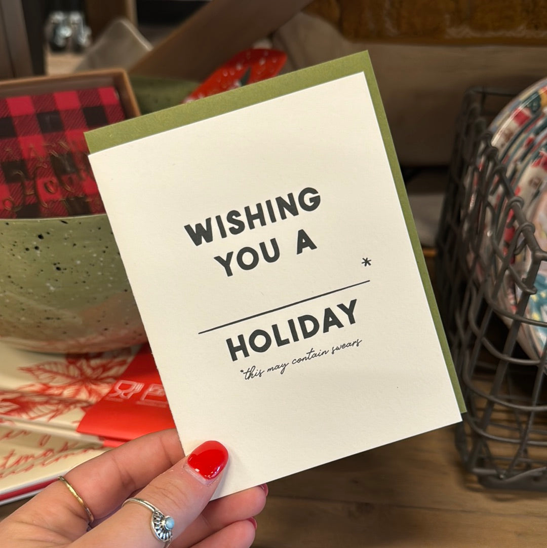Wishing you card