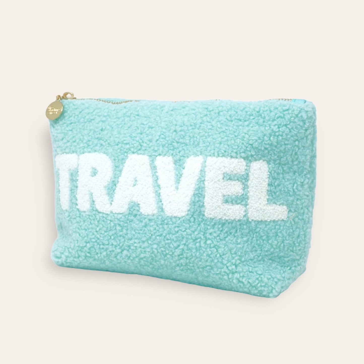 Aqua Teddy Pouch - Travel