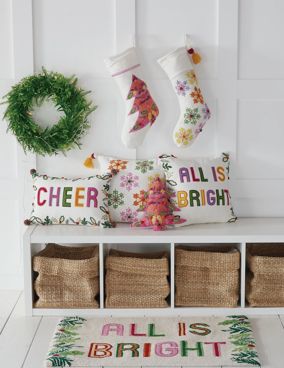 Embroidered Stocking