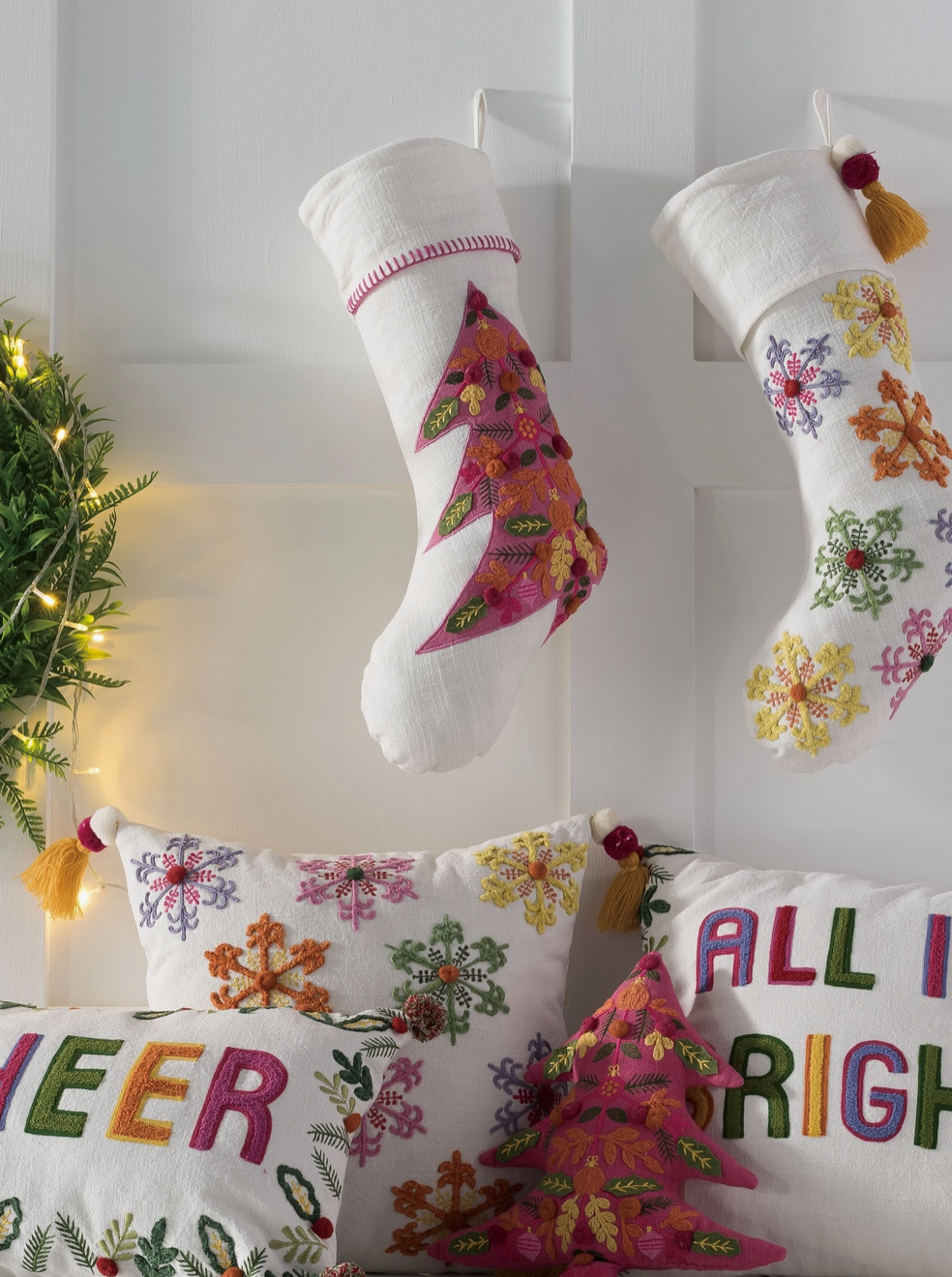 Embroidered Stocking