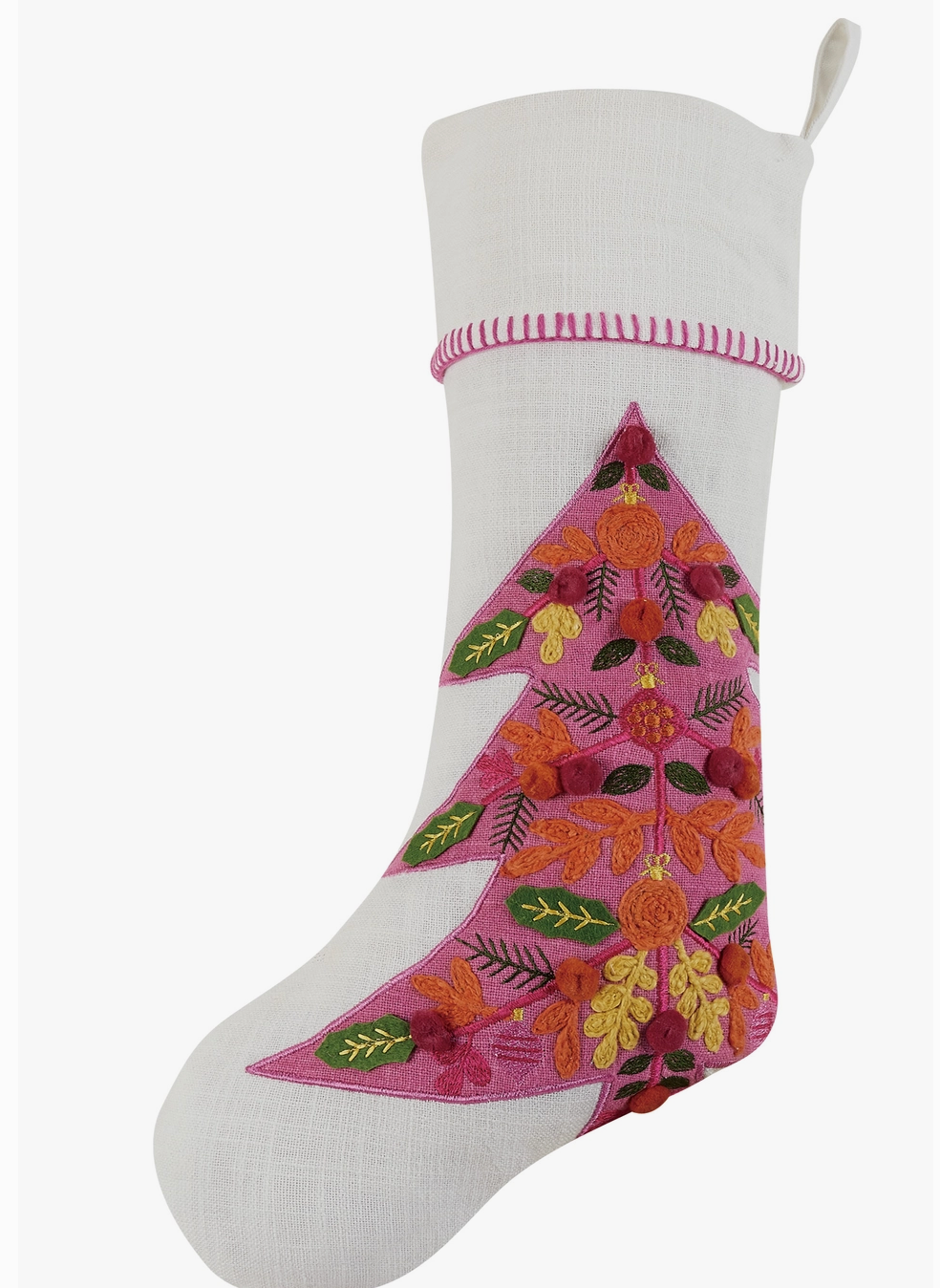 Embroidered Stocking