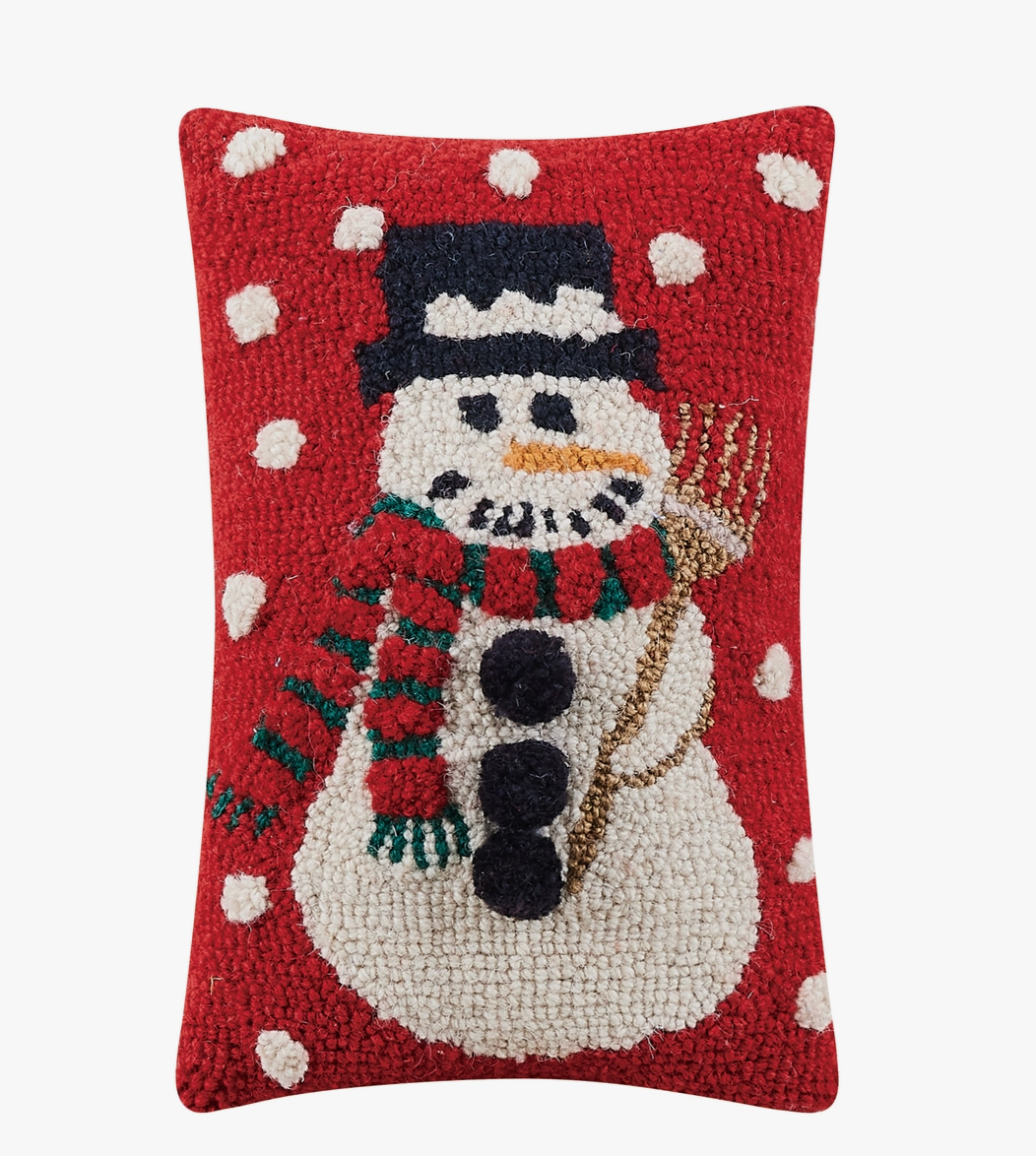 Snowman Hook Pillow