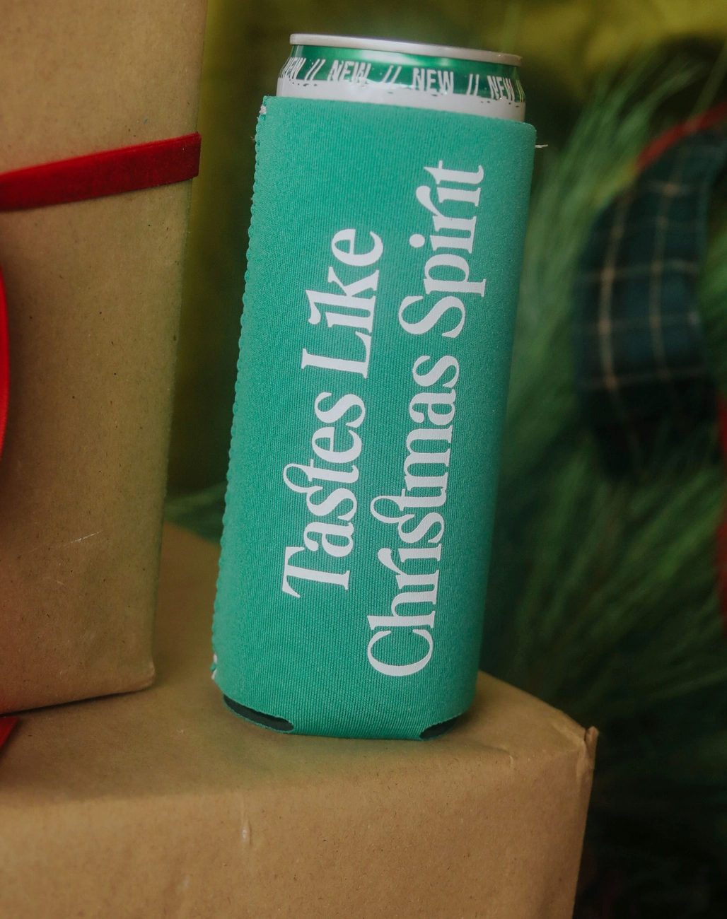 Tastes Like Christmas Spirit Tall Drink Sleeve