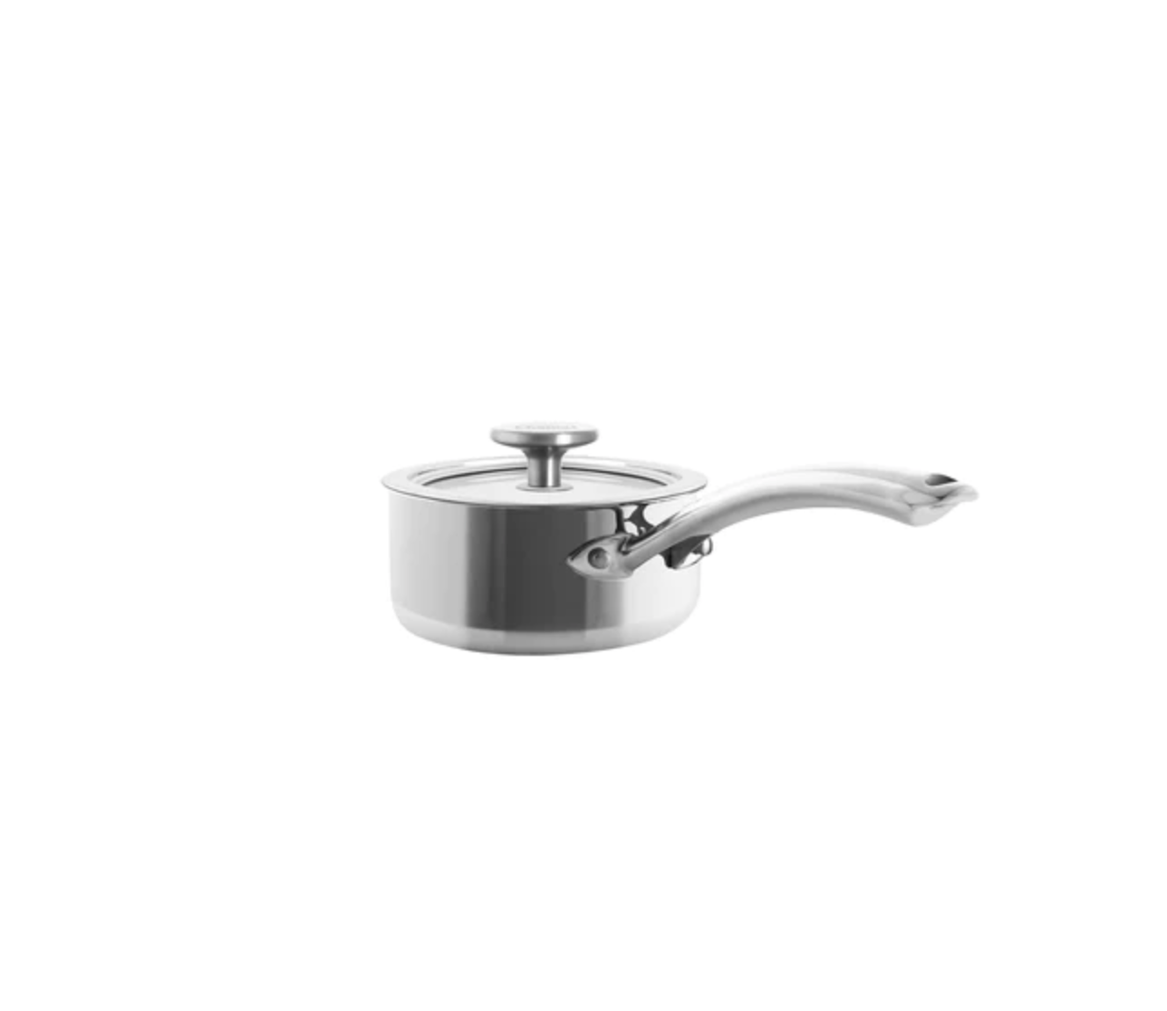 3.Clad Saucepan Tri-ply Polished (1 Qt.)