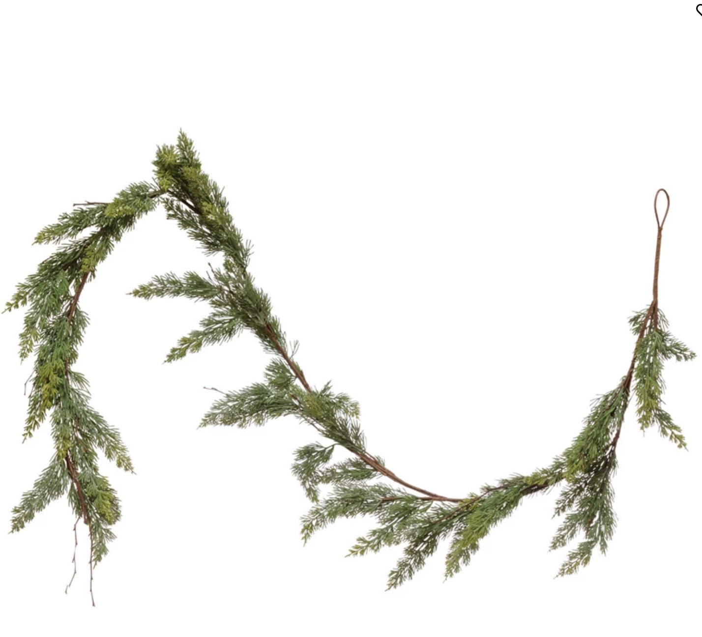 Faux Cedar Garland