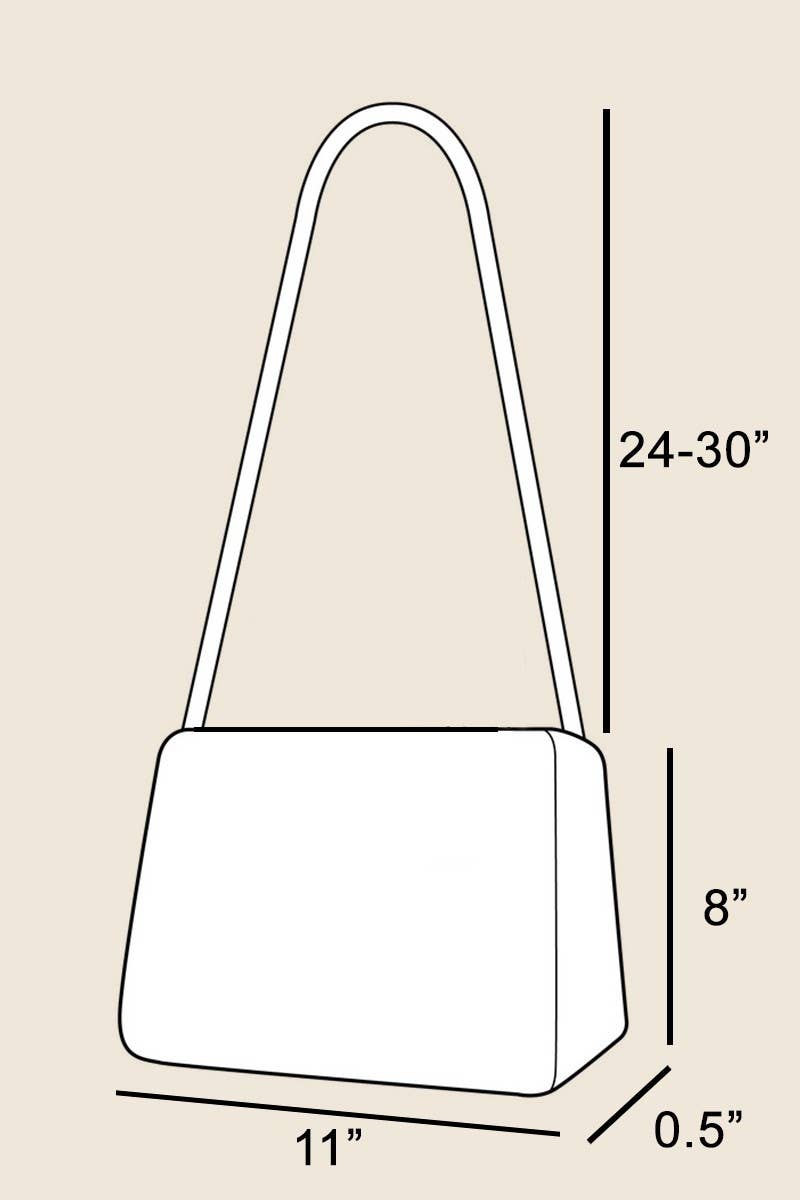 Paper Weave Envelope Clutch