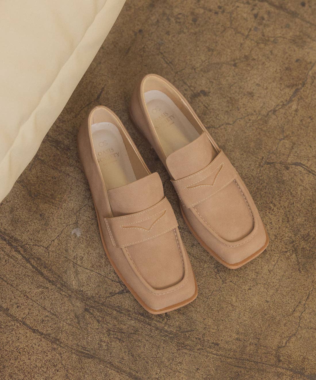 The June | Classic Square Toe Penny Loafer