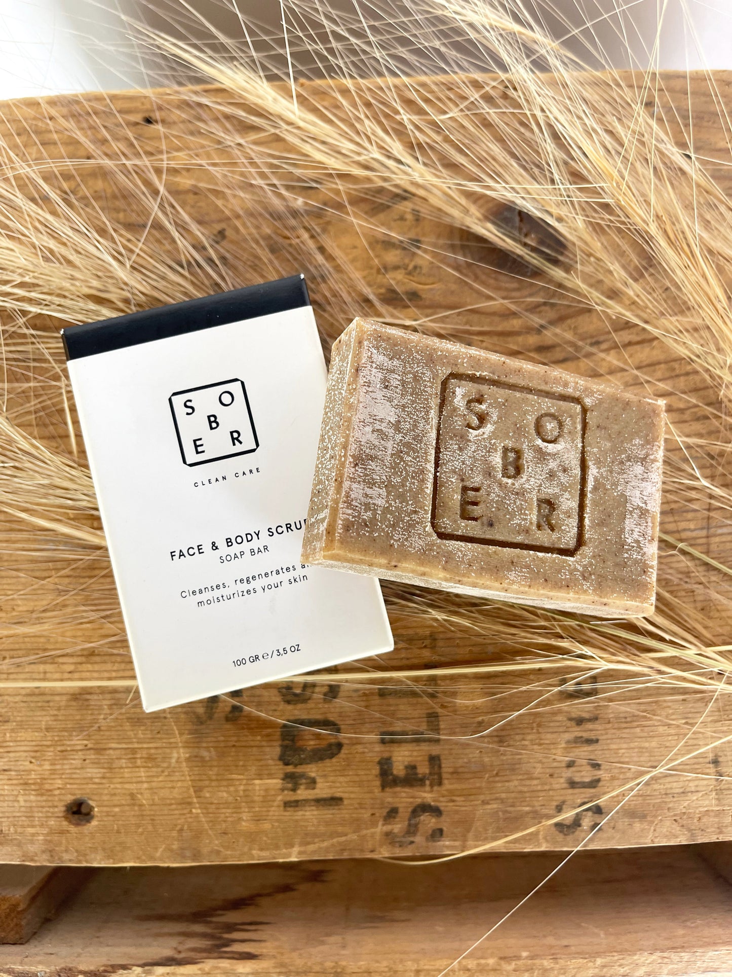 Face & Body Scrub Soap Bar