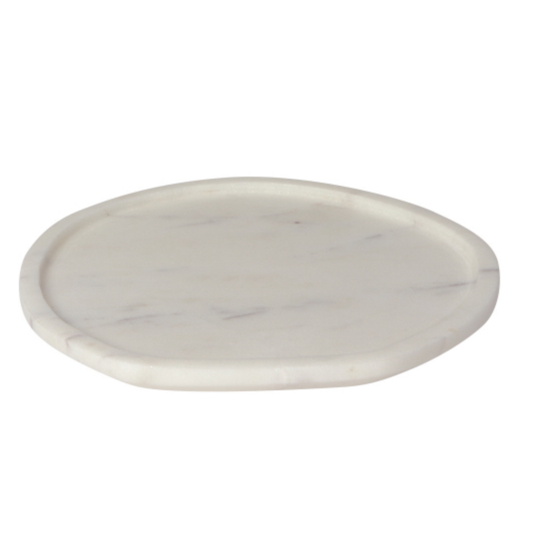 Plate Atlas Marble White
