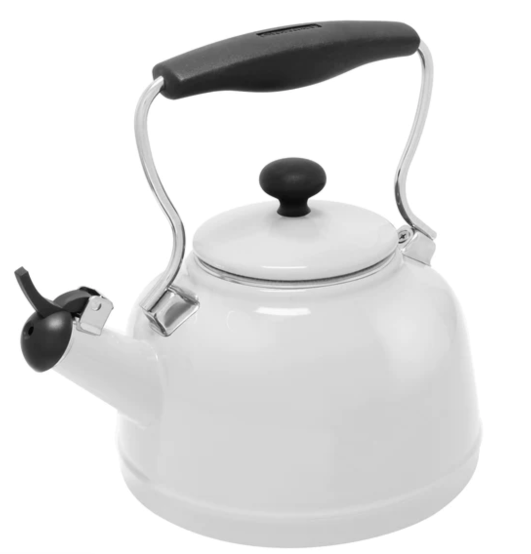 Chantal Vintage Teakettle - White
