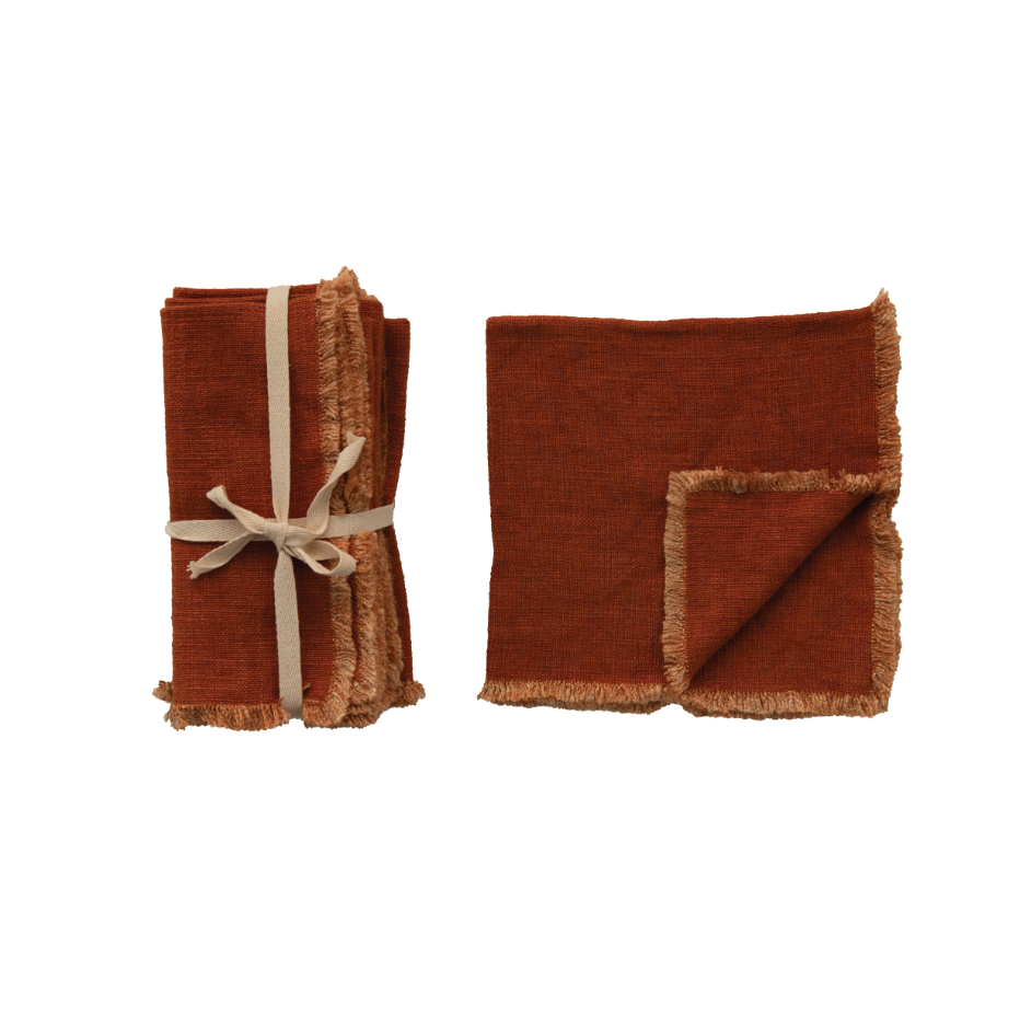 Terracotta Napkin Set of 4