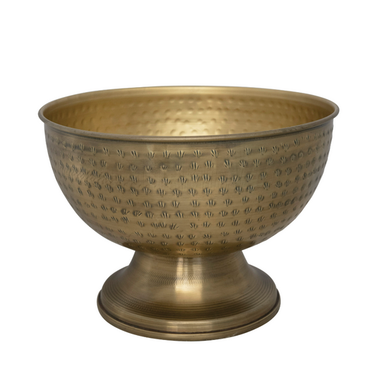 Brass Decorative Footed Bowl