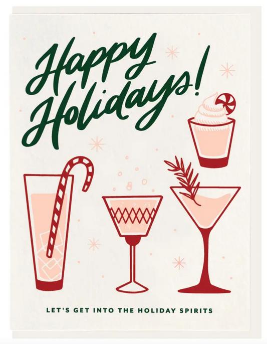 Holiday Spirits Card