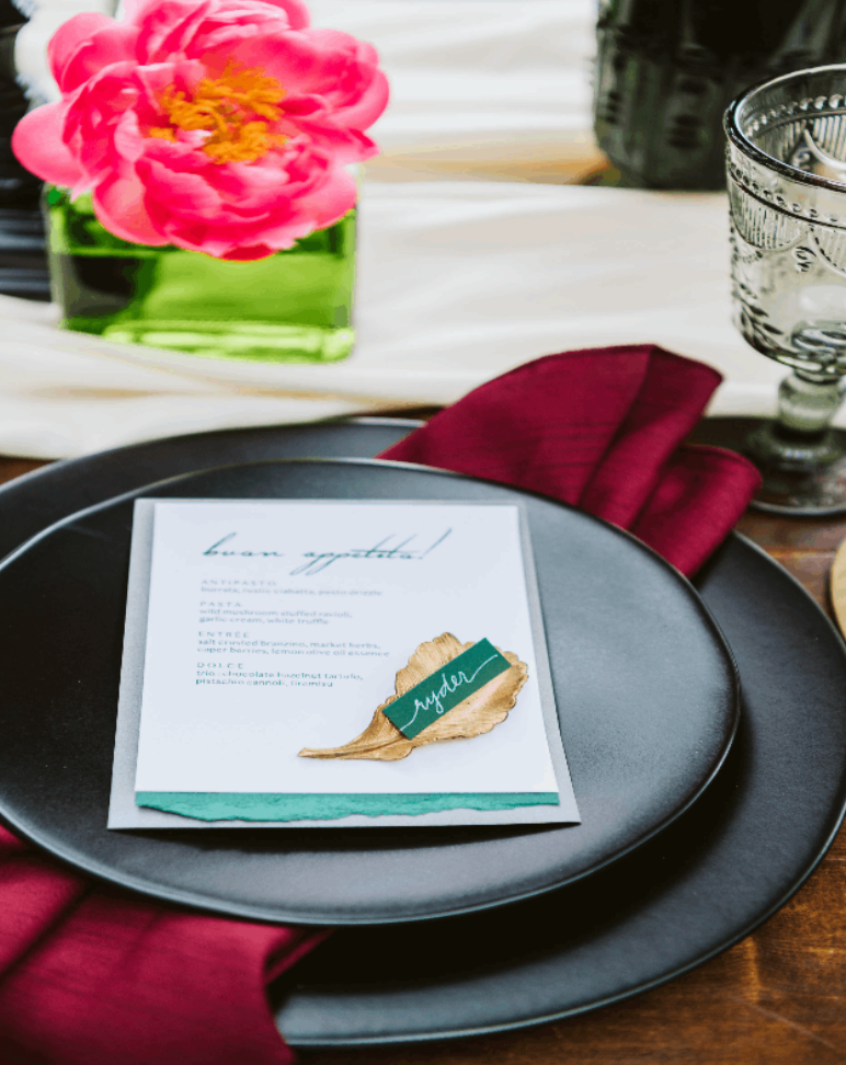 Heirloom Charcoal Dinner Plate