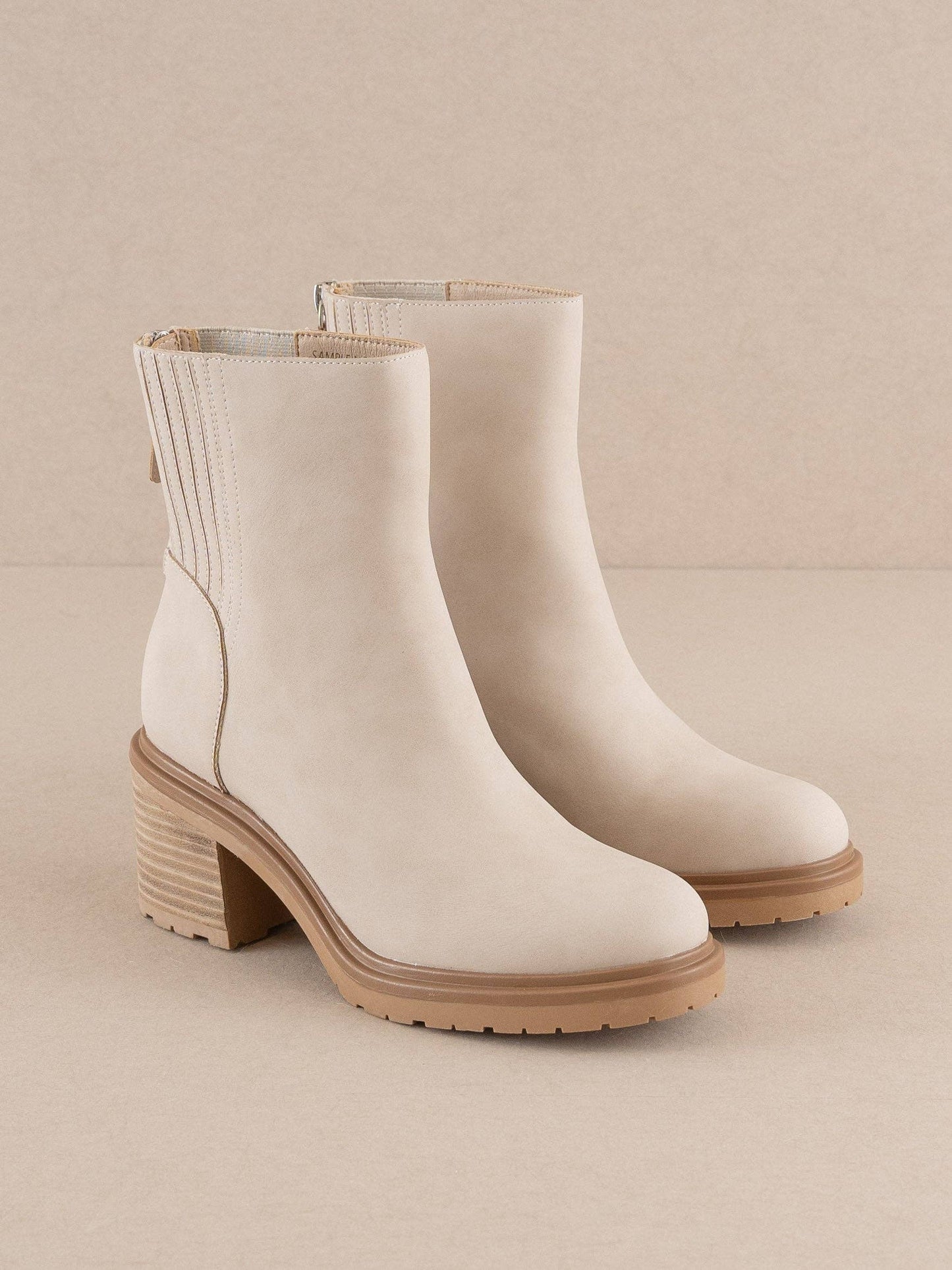 The Megan | Light Grey Bootie