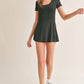 Elite Mini Dress: BLACK