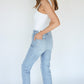 The Lauren Distressed Slim Fit Denim