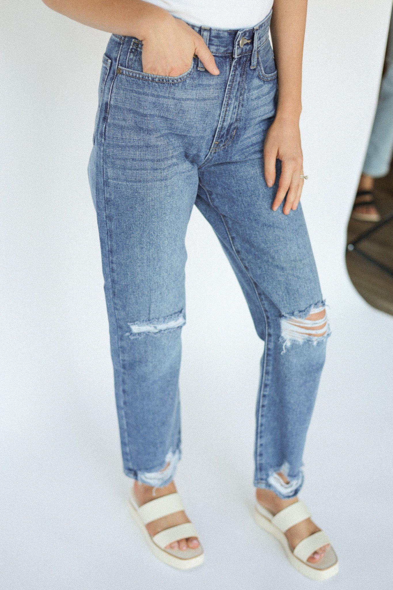 The Lilly Loose Straight Denim