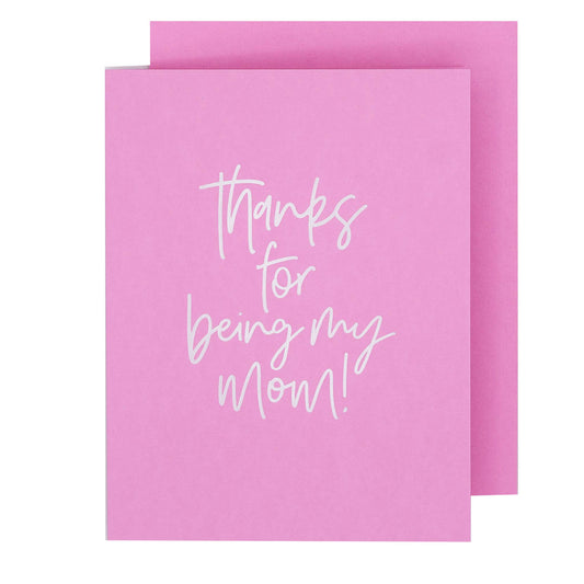 Thanks Mom Card