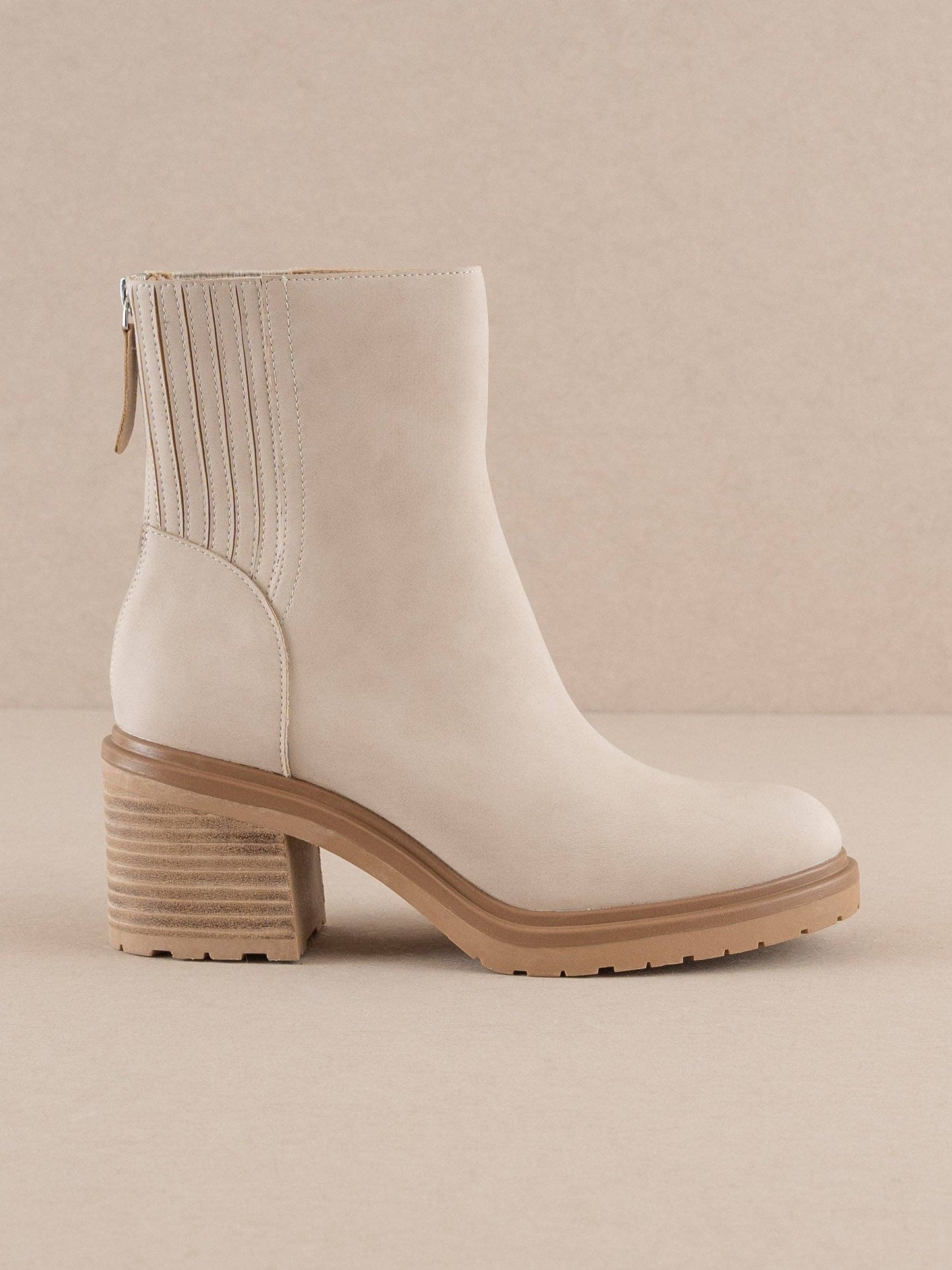 The Megan | Light Grey Bootie