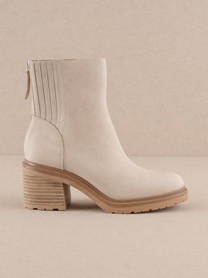 The Megan | Light Grey Bootie