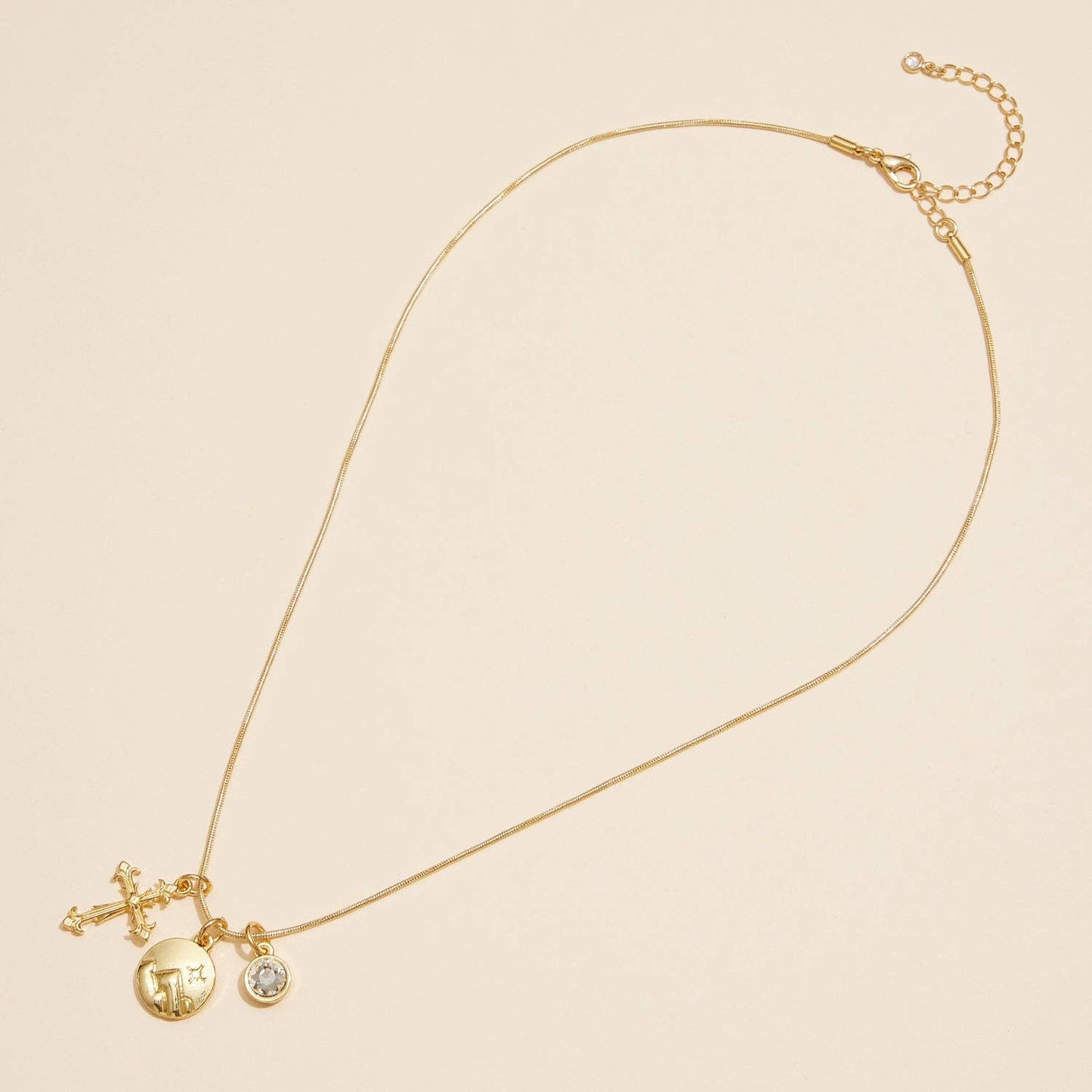 Faith & Adventure Gold Dipped 18K Necklace