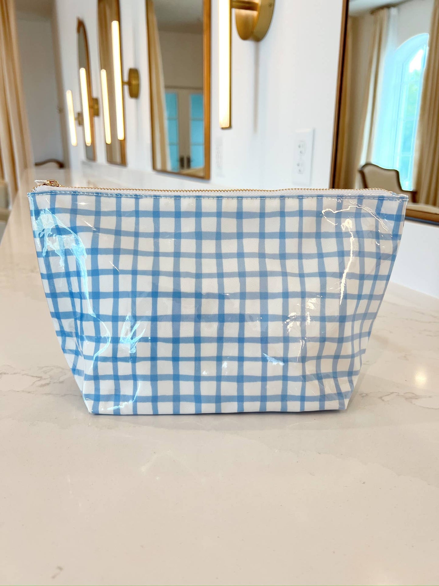 Clear Coat Toiletry Bags