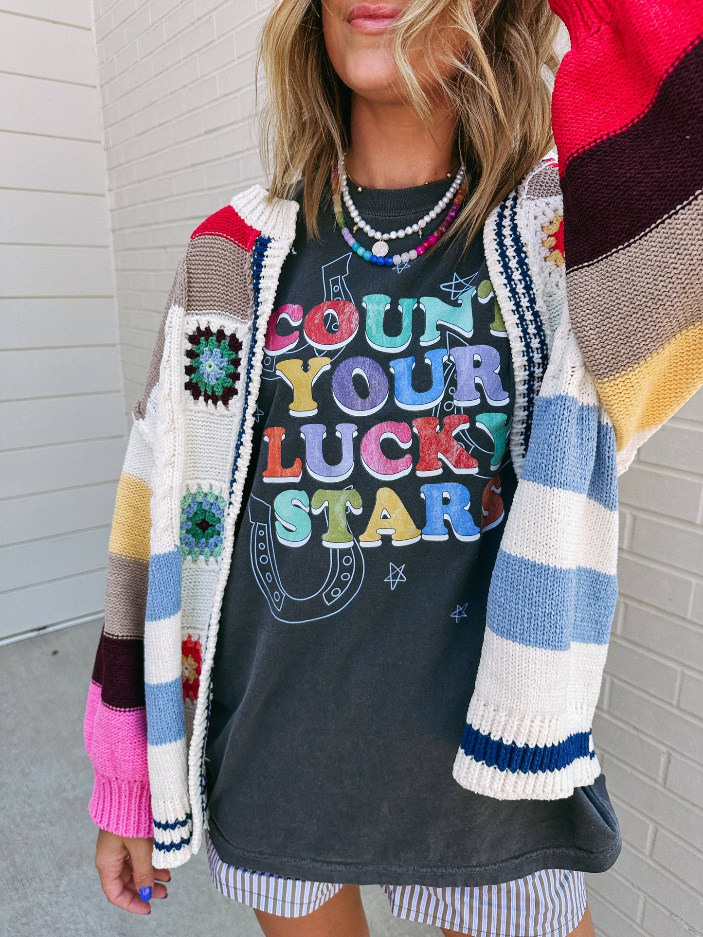 Count your lucky stars graphic tee