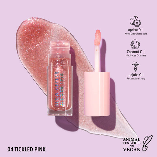 Glow Getter Lip Oil (Tickled Pink)