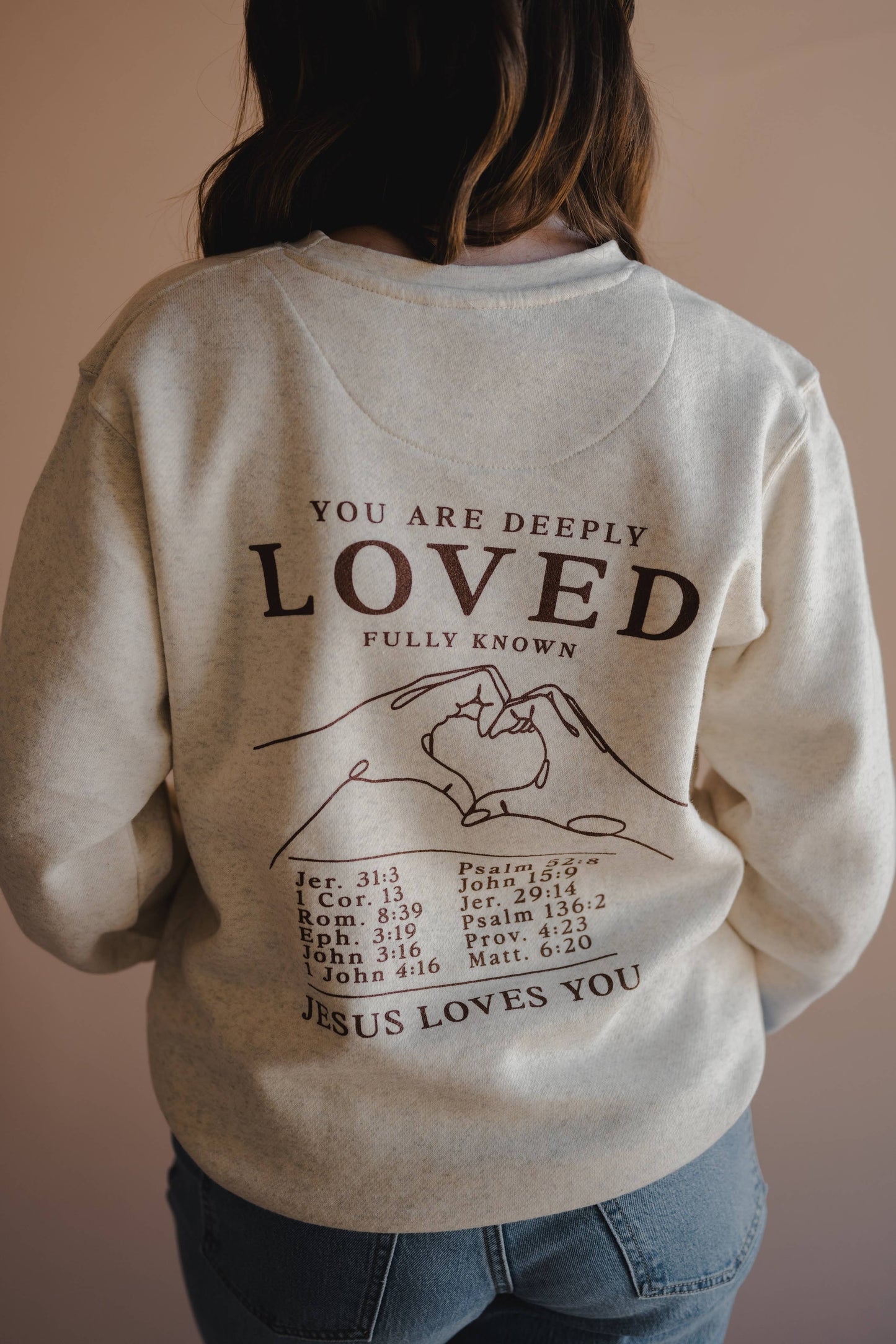 Jesus Loves You Pullover l Christian Pullover