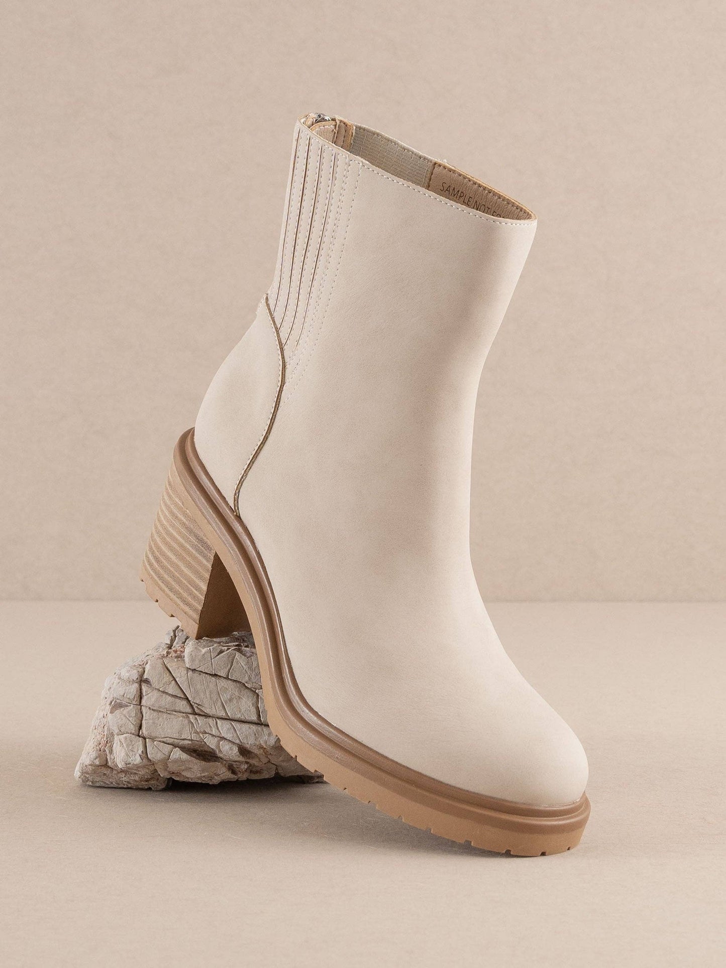 The Megan | Light Grey Bootie