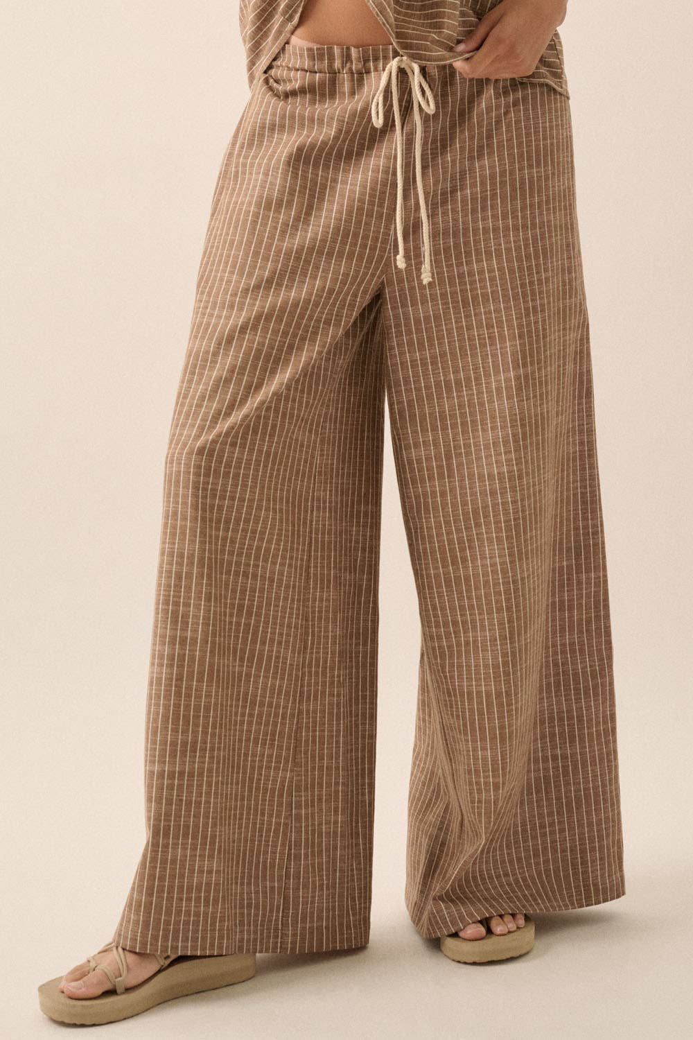 Striped Woven Pants