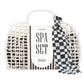 Super Spa Set | Linen & Black
