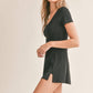 Elite Mini Dress: BLACK