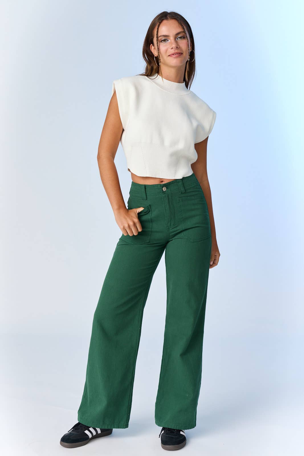 Lily Pocket Wide Pants