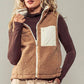 Dual Fleece Zipper Vest