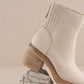 The Megan | Light Grey Bootie