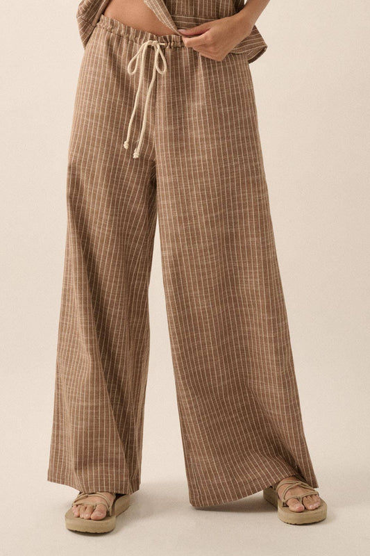 Striped Woven Pants