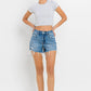 Distressed A Line Shorts