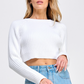 Better Than Ever Cropped Sweater