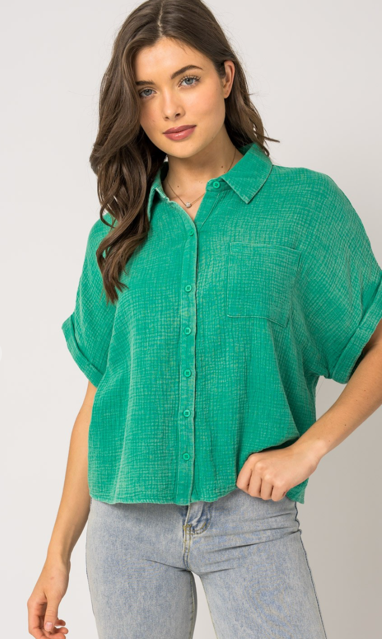 Kelly Boxy Blouse