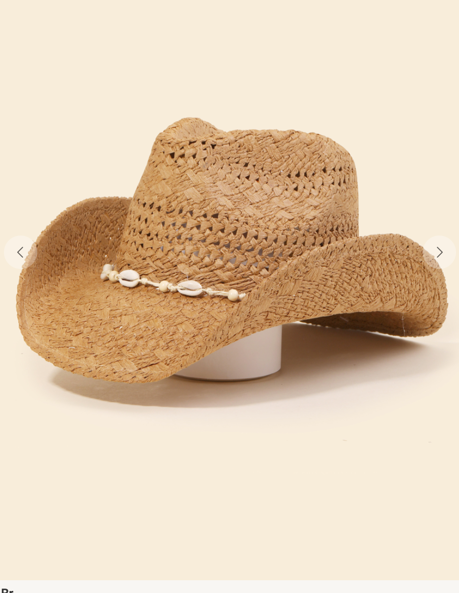 Straw Cowboy Hat