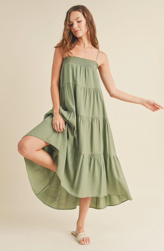 Tiered Maxi Dress