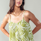 Leaf Print Cami