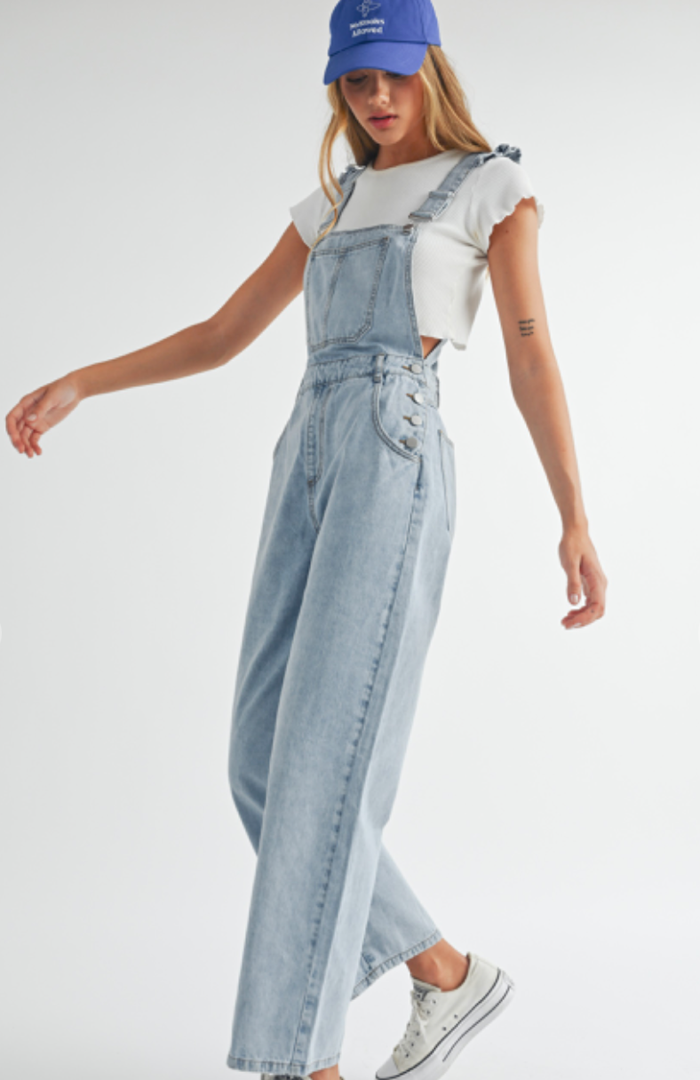 Square Neck Overalls