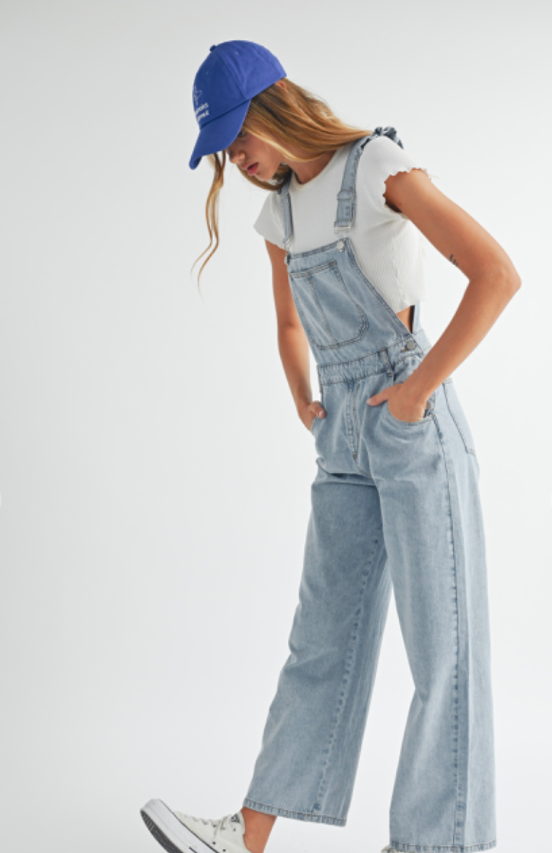 Square Neck Overalls