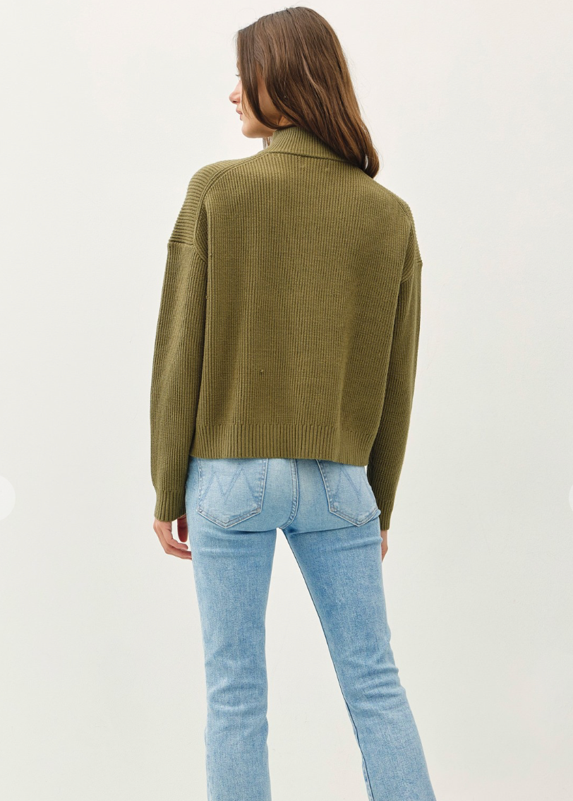 Olive You 1/4 Zip